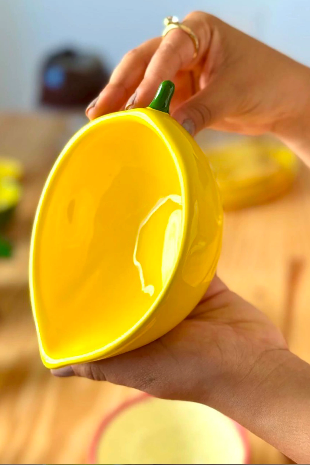 Bowl de Fruta Limão Siciliano em Cerâmica – 270ml