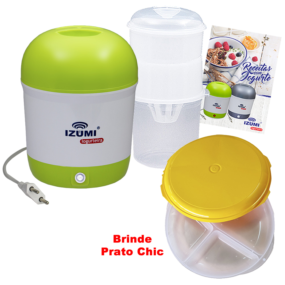 Iogurteira Elétrica Izumi Kit Completo